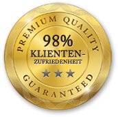 98% Klienten zufrieden Premuim Quality
